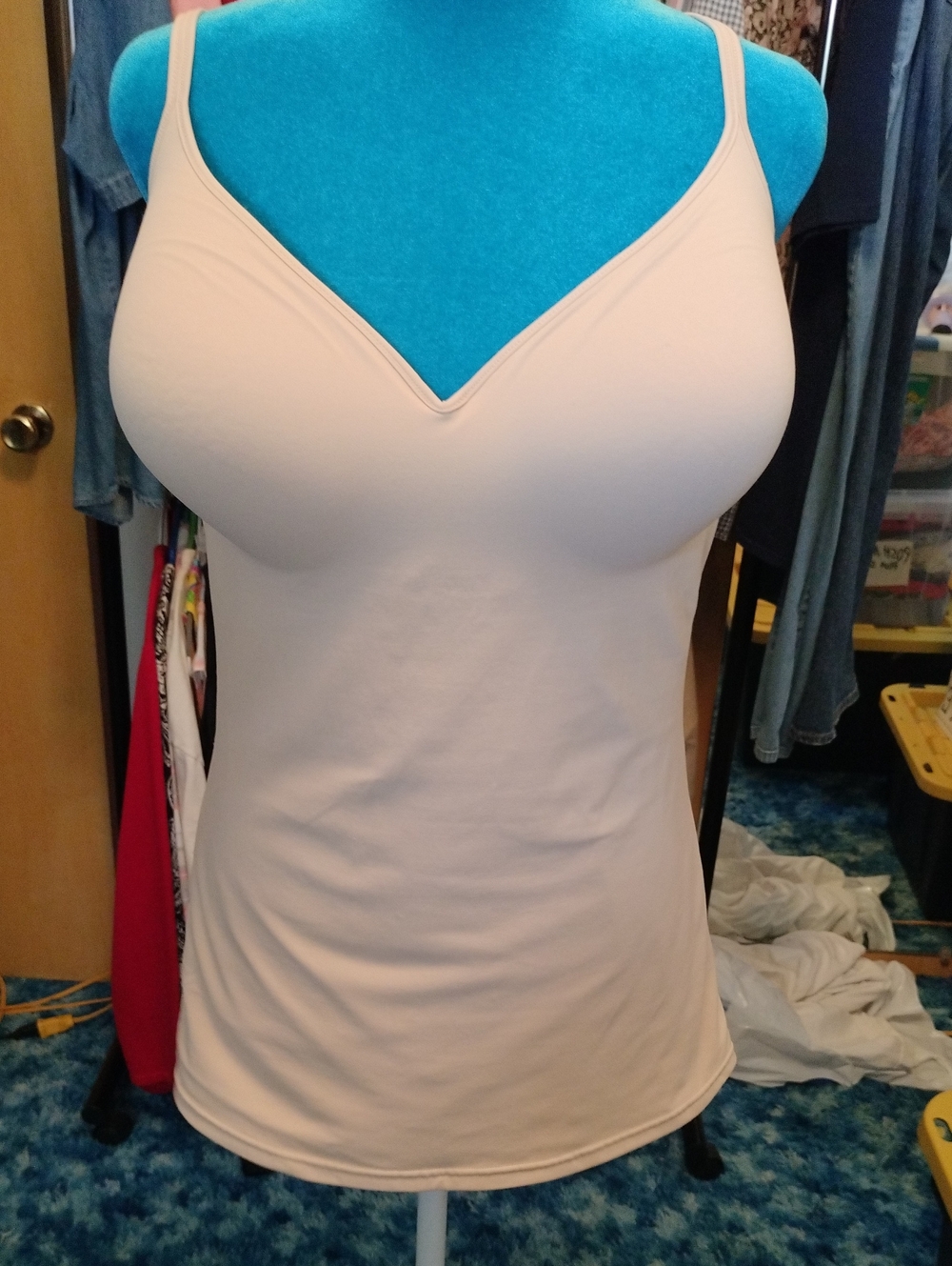 Maidenform Light Nude V-Neck Stretch Camisole XXL